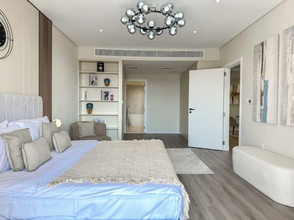 Luxury Apart Daire, 2 Yatak Odası, Lagün Manzaralı, Denize Sıfır