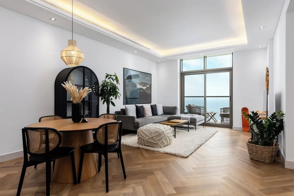 Classic Apart Daire, Balkon, Deniz Manzaralı