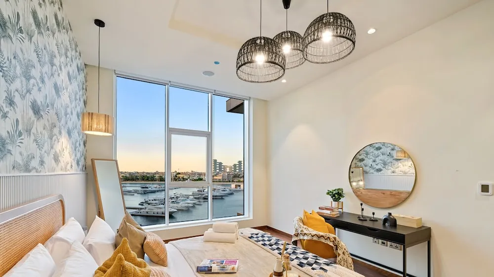 Luxury Apart Daire, Marina Manzaralı