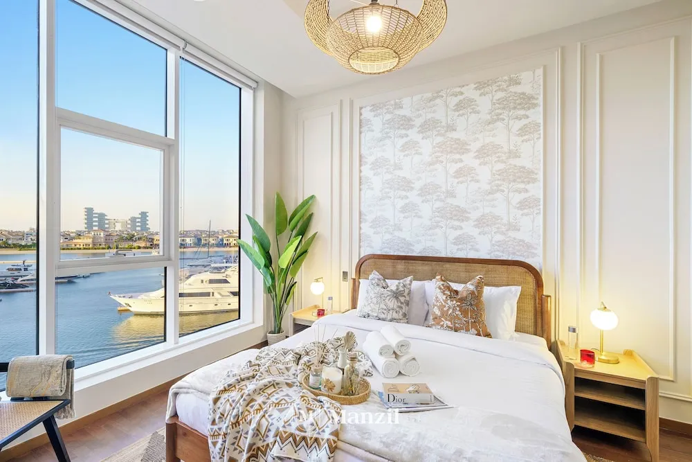 Luxury Apart Daire, Marina Manzaralı