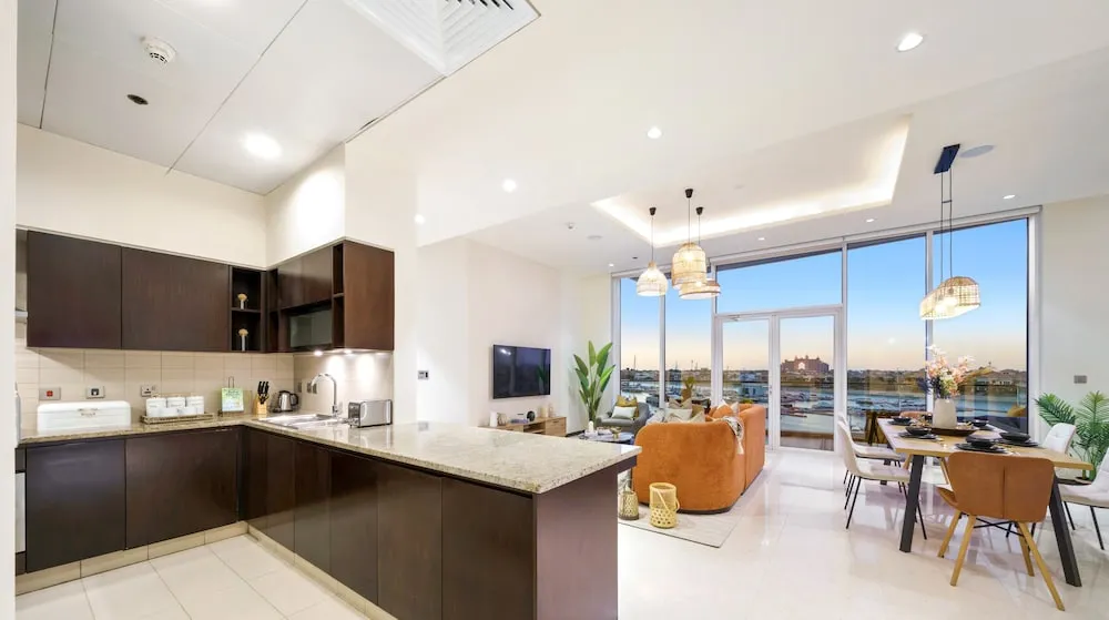 Luxury Apart Daire, Marina Manzaralı