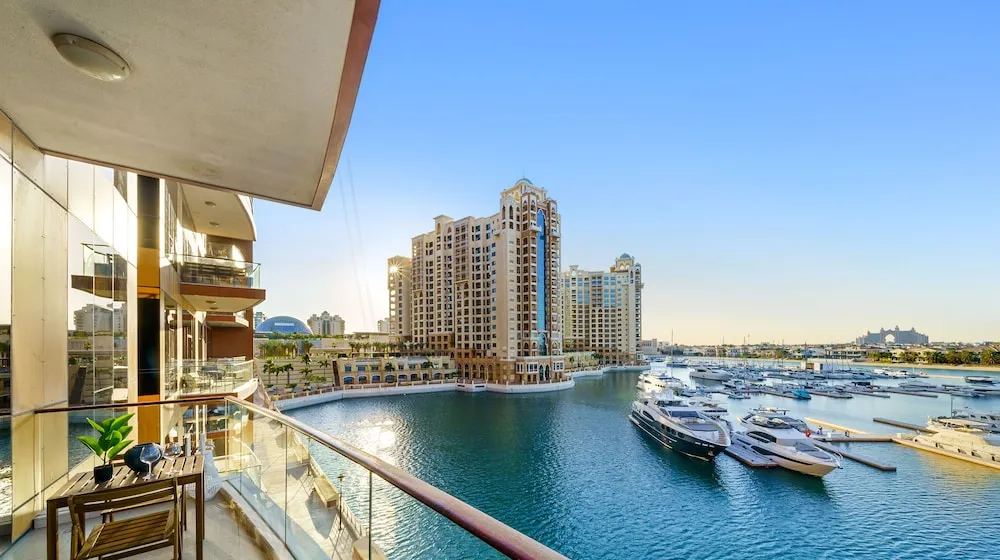 Luxury Apart Daire, Marina Manzaralı