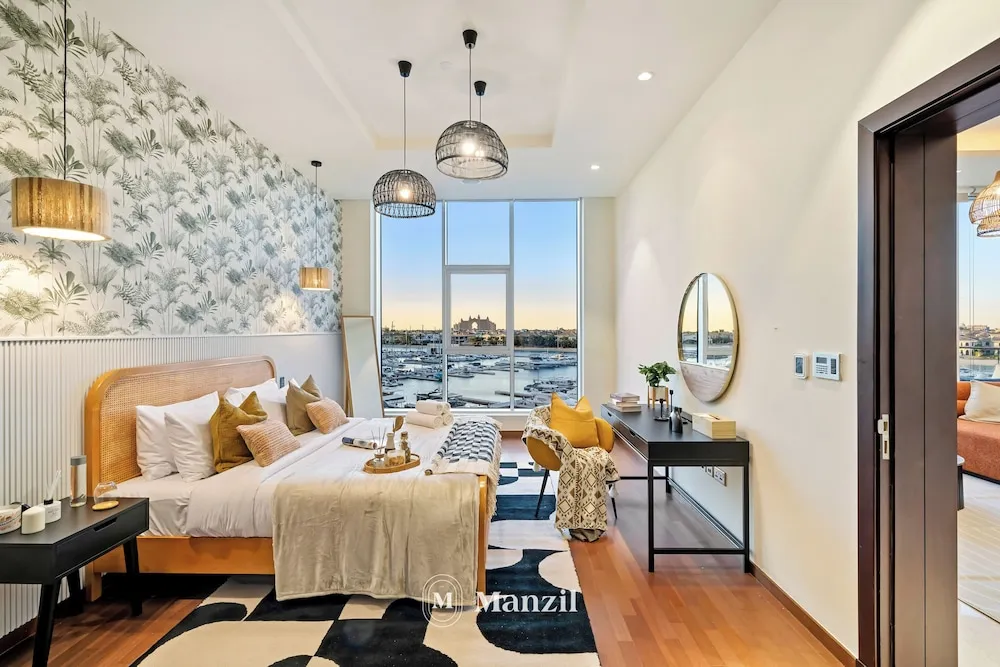 Luxury Apart Daire, Marina Manzaralı
