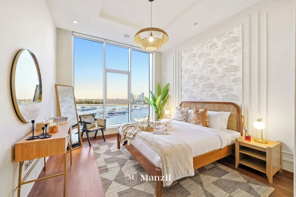 Luxury Apart Daire, Marina Manzaralı