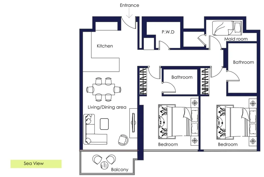 Deluxe Apart Daire