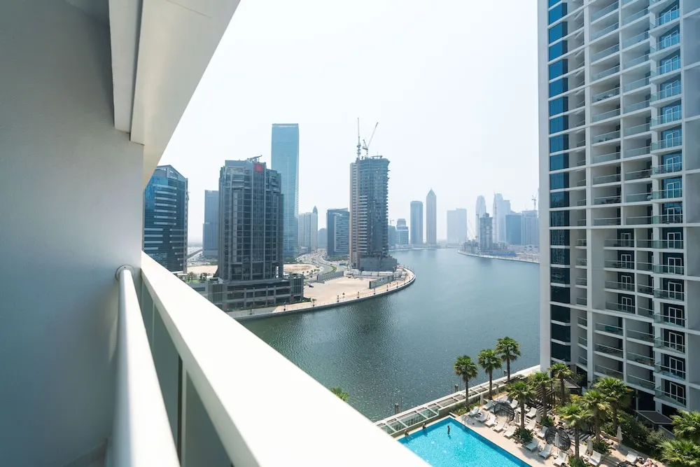 Elite Stüdyo, Balkon, Kanal Manzaralı