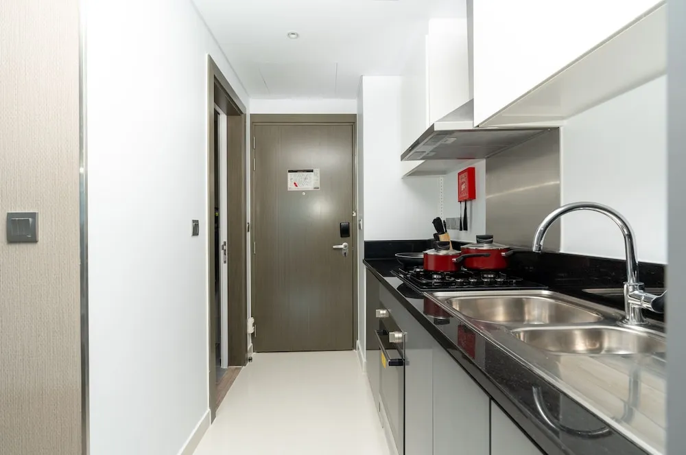 Elite Stüdyo, Balkon, Kanal Manzaralı