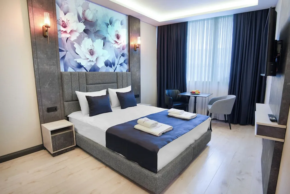 Deluxe Oda, 1 Büyük (Queen) Boy Yatak, Şehir Manzaralı