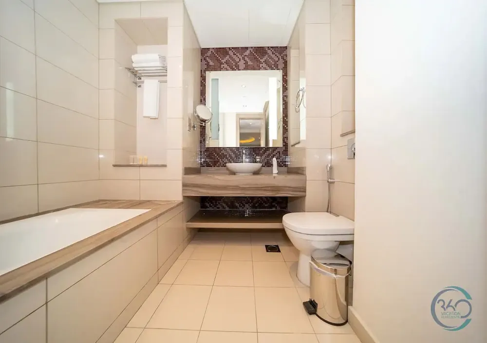 Luxury Apart Daire, 1 En Büyük (King) Boy Yatak ve Çekyat, Havuz Manzaralı