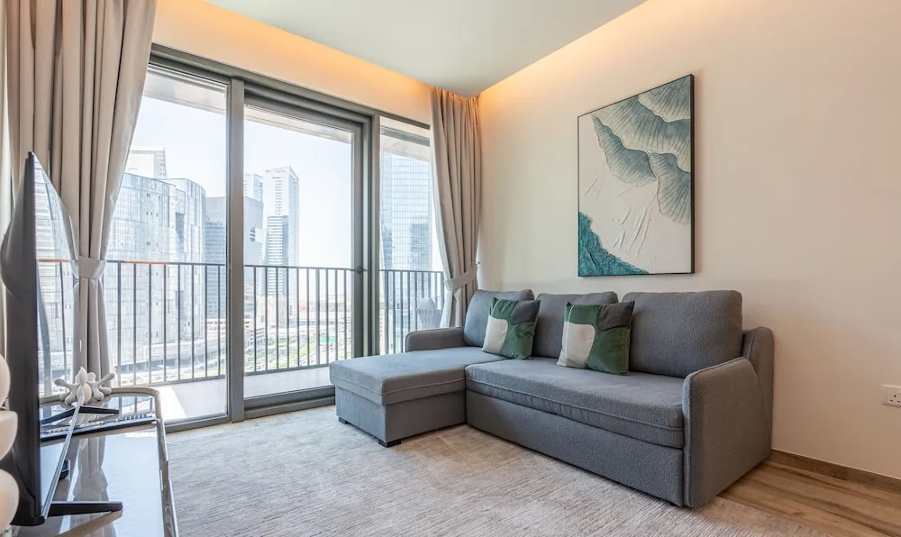 Comfort Apart Daire, 1 Büyük (Queen) Boy Yatak ve Çekyat, Balkon, Şehir Manzaralı