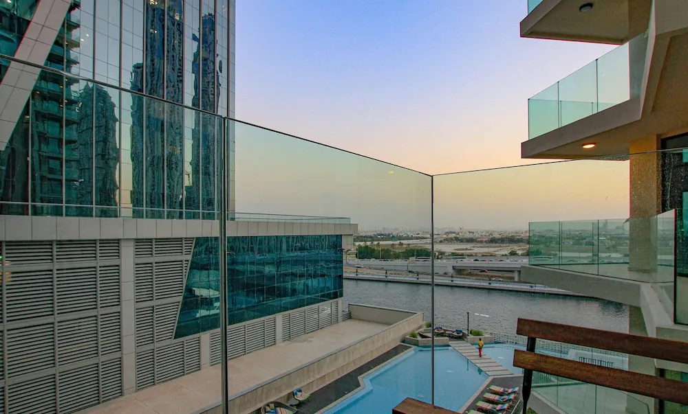 Deluxe Apart Daire, Balkon