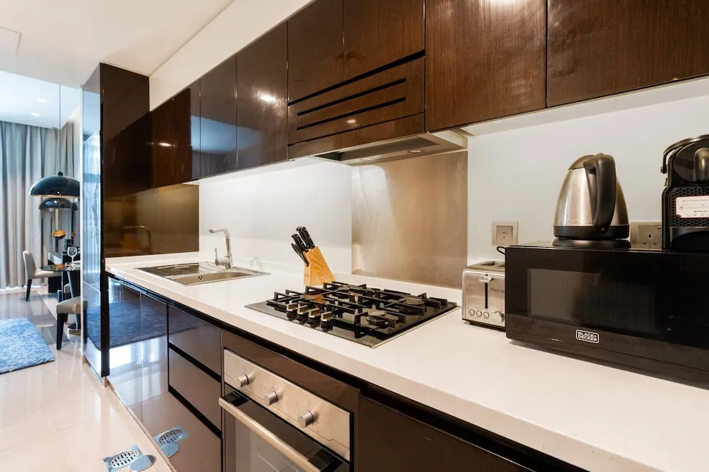 Design Stüdyo, 1 En Büyük (King) Boy Yatak, Balkon, Şehir Manzaralı