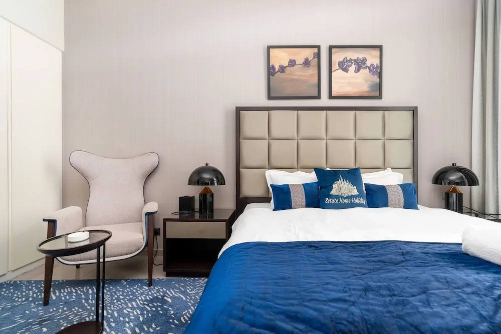 Design Stüdyo, 1 En Büyük (King) Boy Yatak, Balkon, Şehir Manzaralı