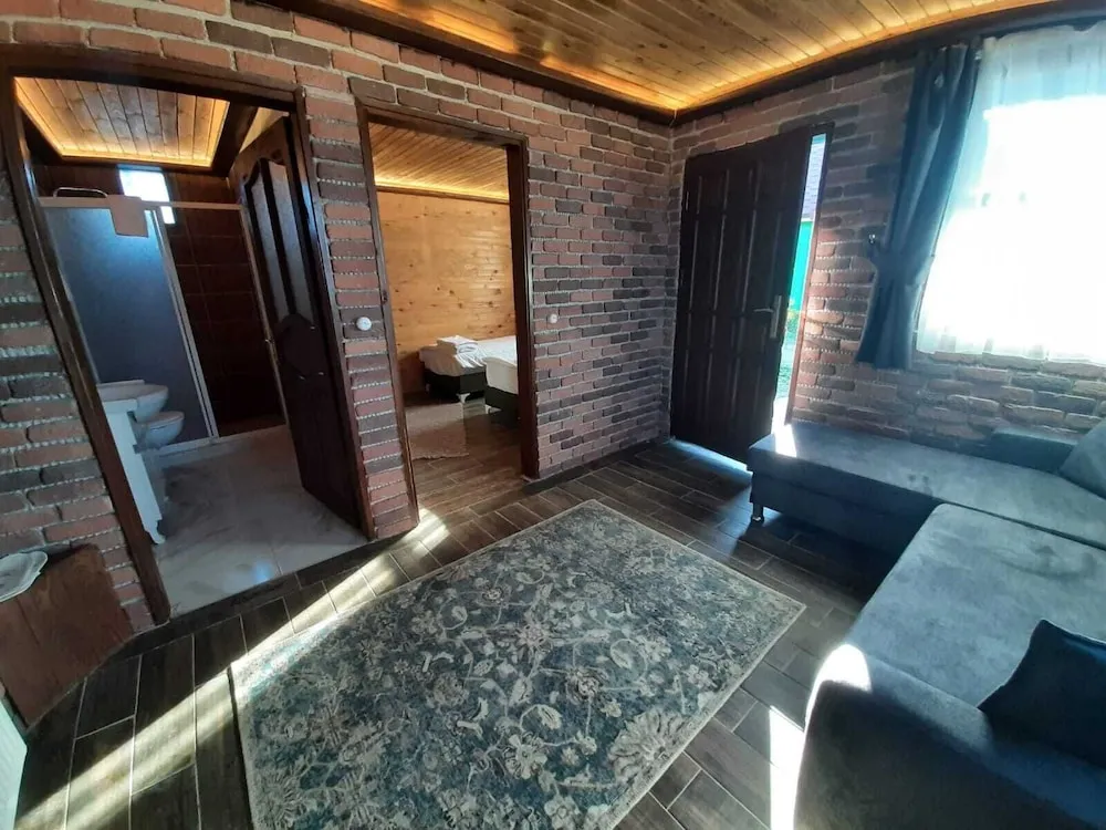 Basic Dağ Evi, Veranda, Dağ Manzaralı