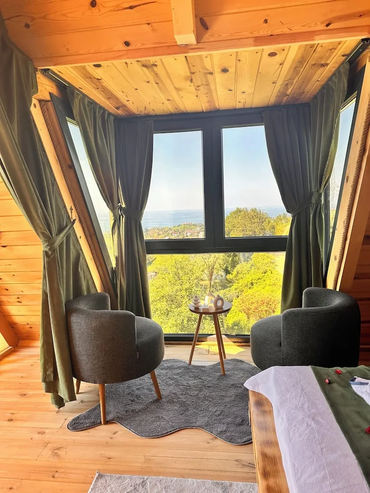 Deluxe Bungalov, Balkon, Deniz Manzaralı