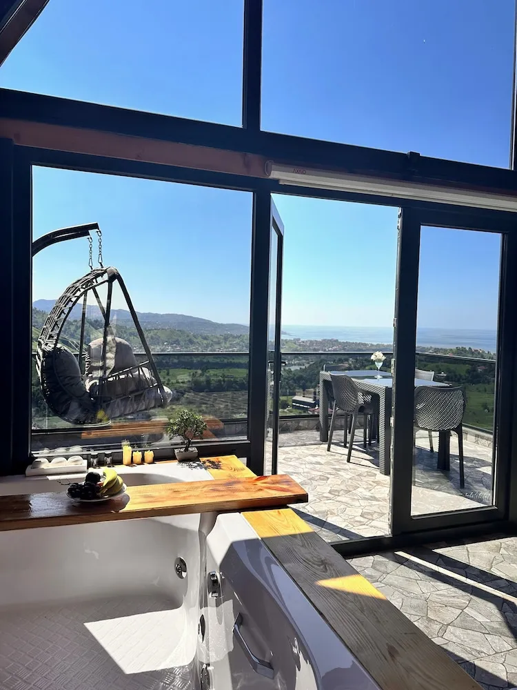 Deluxe Bungalov, Balkon, Deniz Manzaralı
