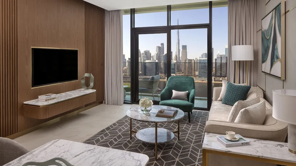 Apart Daire, 2 Yatak Odası, Balkon (High Floor, Canal View)