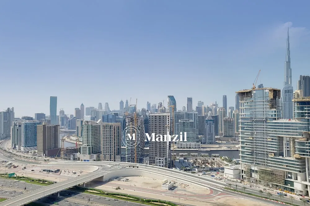 Konaklama yerinden şehir manzarası