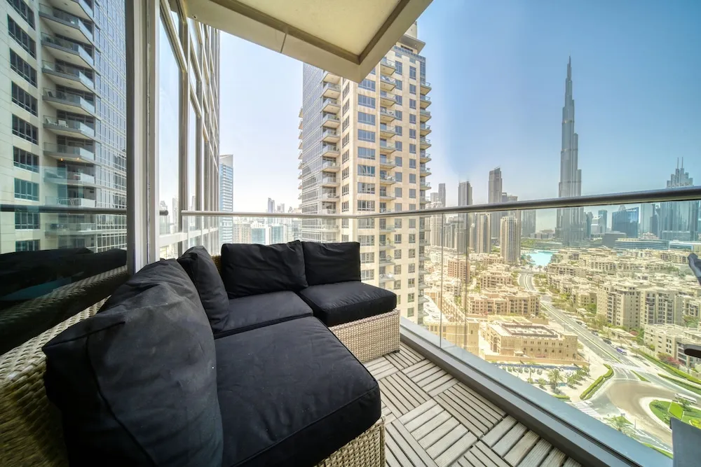 Deluxe Apart Daire, 2 Yatak Odası, Balkon, Şehir Manzaralı