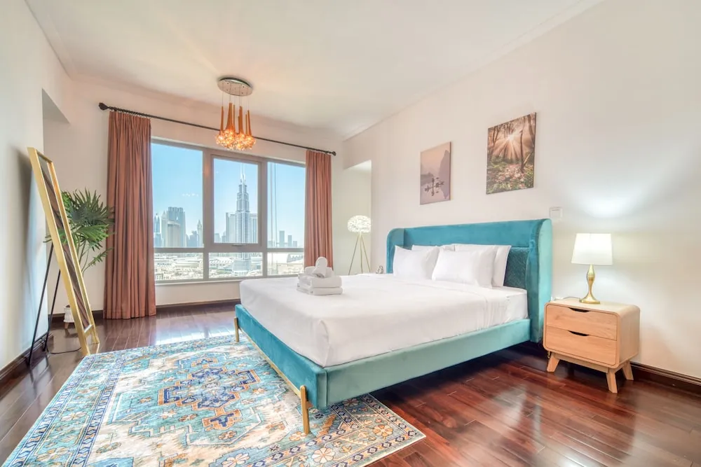 Deluxe Apart Daire, 2 Yatak Odası, Balkon, Şehir Manzaralı