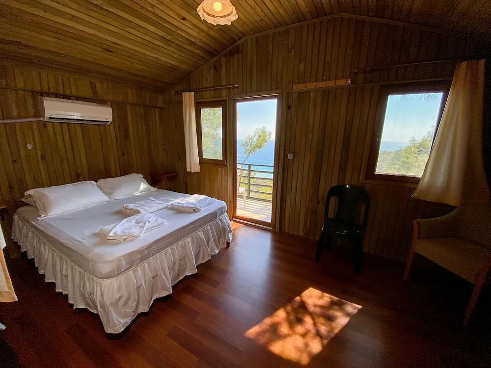 Deluxe Bungalov, 2 Yatak Odası, Deniz Manzaralı (Duplex)