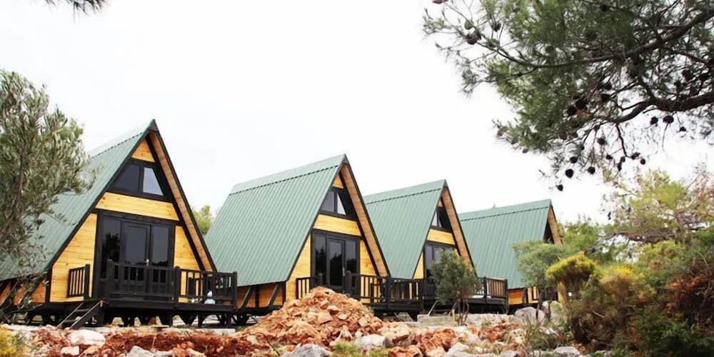 Romantic Bungalov, 1 Yatak Odası, Veranda, Dağ Manzaralı