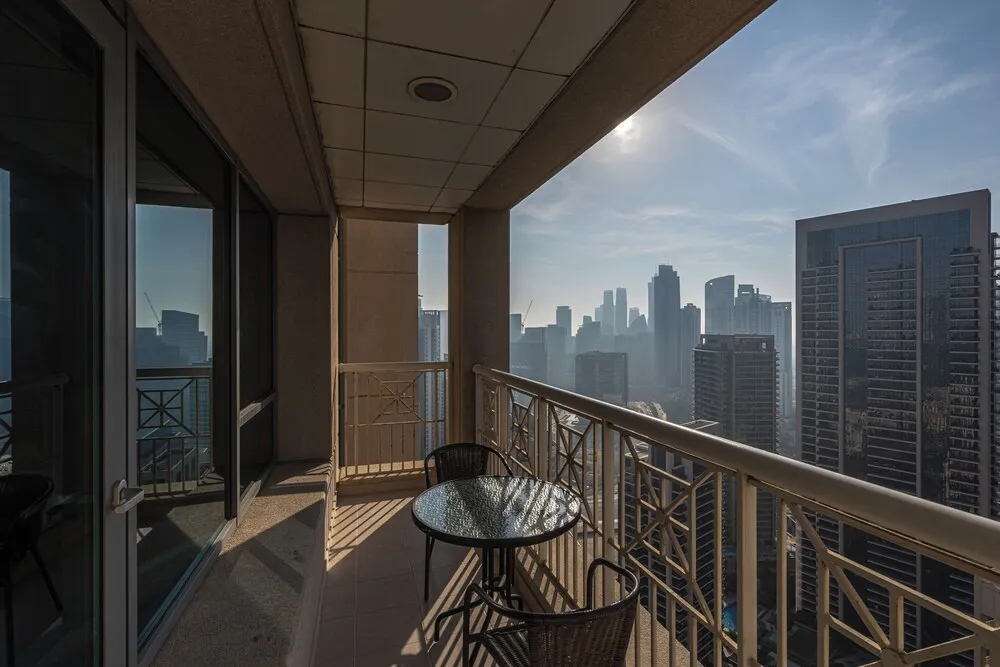 Apart Daire, Balkon