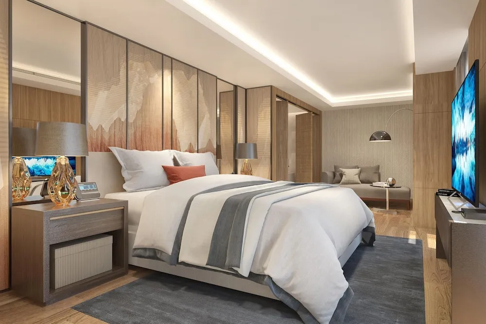 Standard Oda, 1 Büyük (Queen) Boy Yatak, Şehir Manzaralı