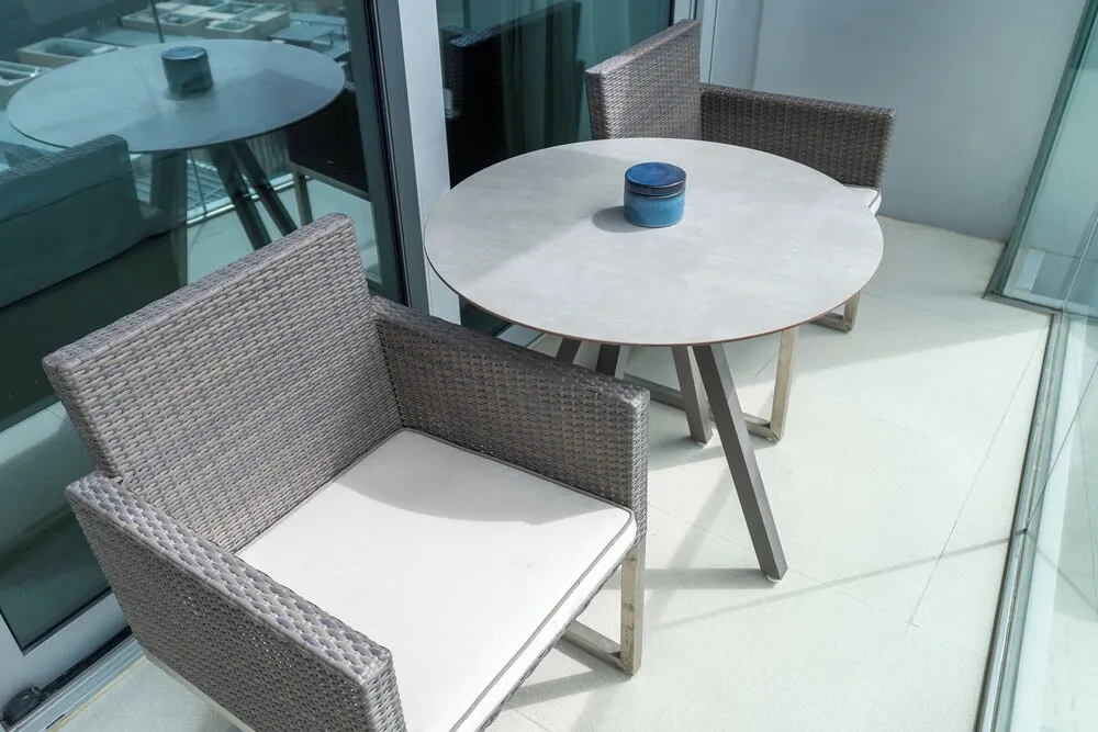 Premium Apart Daire, Balkon