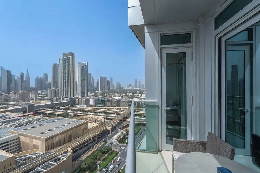 Premium Apart Daire, Balkon
