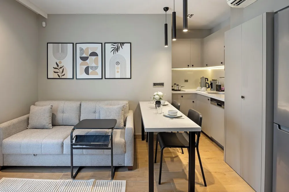 Deluxe Apart Daire, Sigara İçilmez, Mutfak