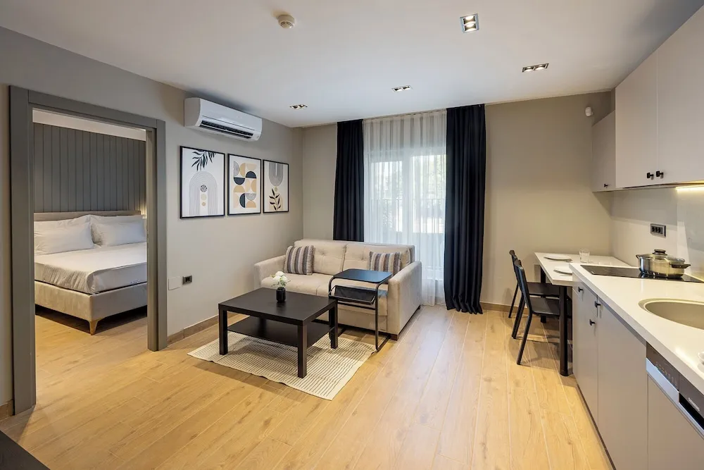 Deluxe Apart Daire, Sigara İçilmez, Mutfak