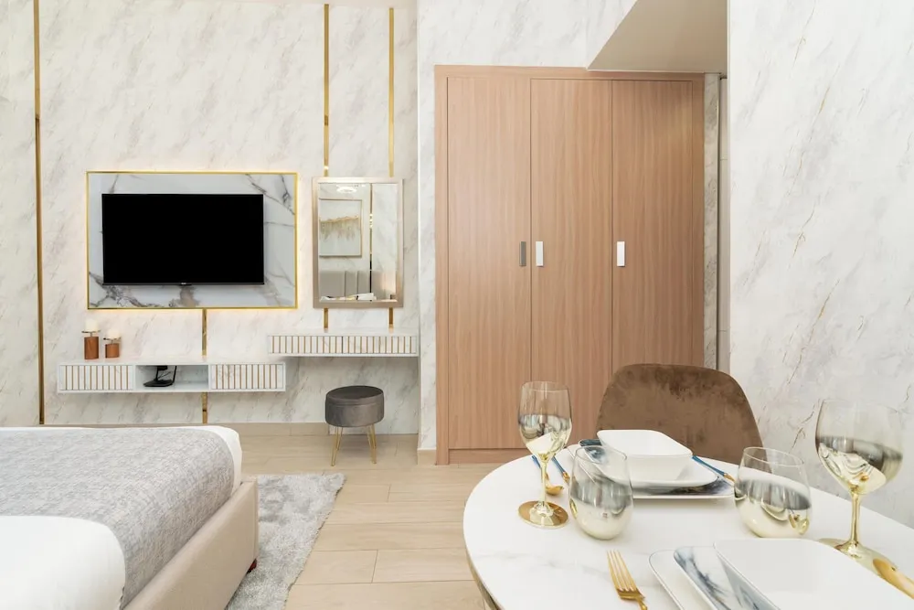 Design Stüdyo, 1 En Büyük (King) Boy Yatak, Küçük Mutfak, Şehir Manzaralı