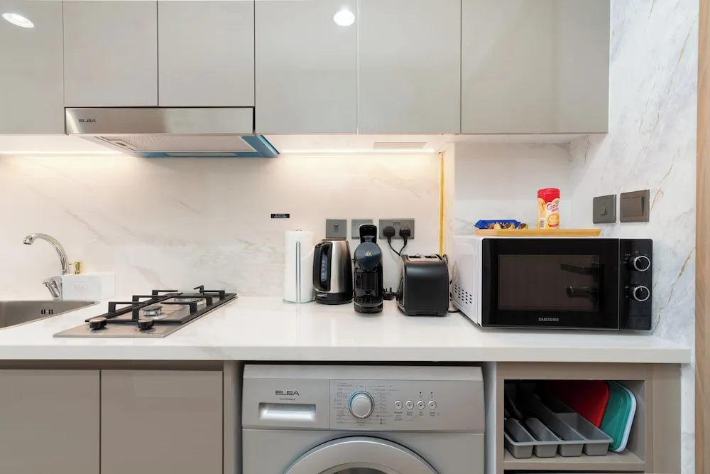 Design Stüdyo, 1 En Büyük (King) Boy Yatak, Küçük Mutfak, Şehir Manzaralı