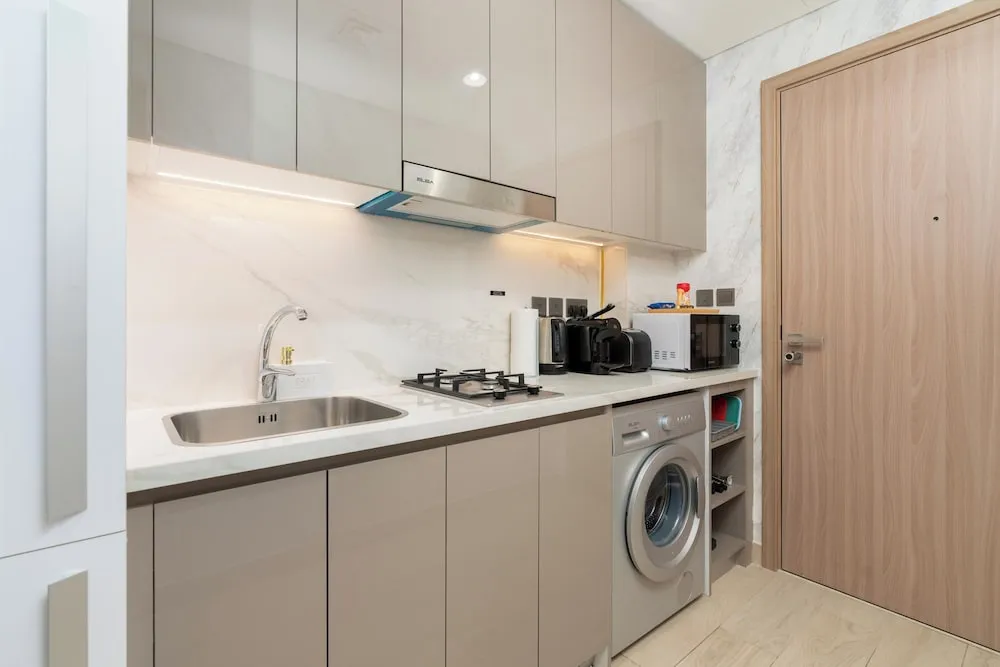 Design Stüdyo, 1 En Büyük (King) Boy Yatak, Küçük Mutfak, Şehir Manzaralı