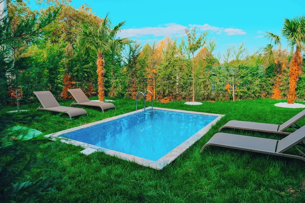 Deluxe Villa, 2 Yatak Odası, Kişiye Özel Havuzlu, Kısmi Göl Manzaralı