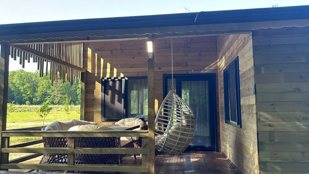 Bungalov, Veranda, Nehir Manzaralı