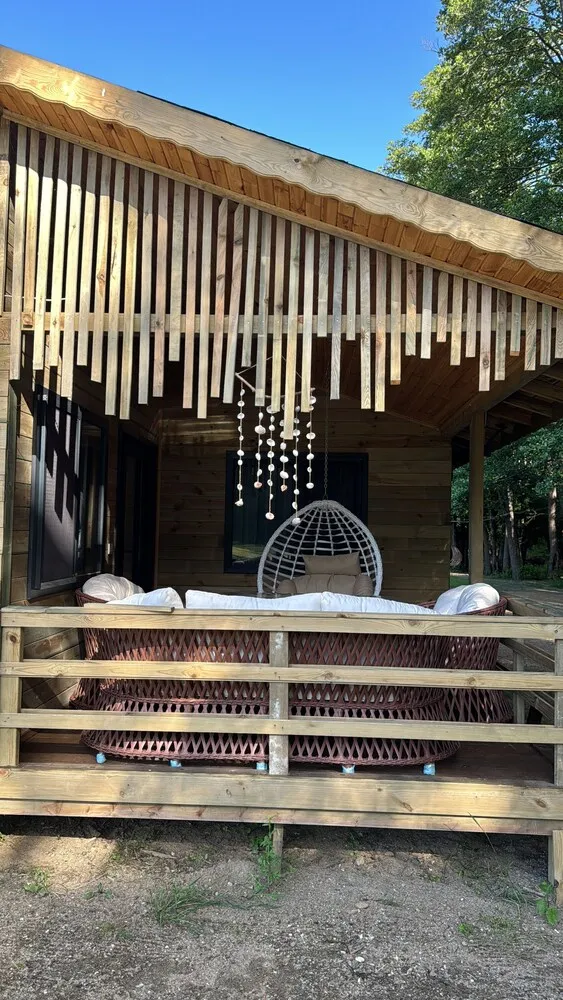 Bungalov, Veranda, Nehir Manzaralı