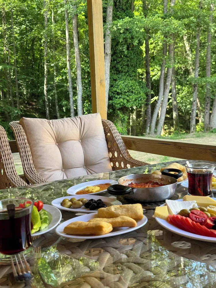 Bungalov, Veranda, Nehir Manzaralı