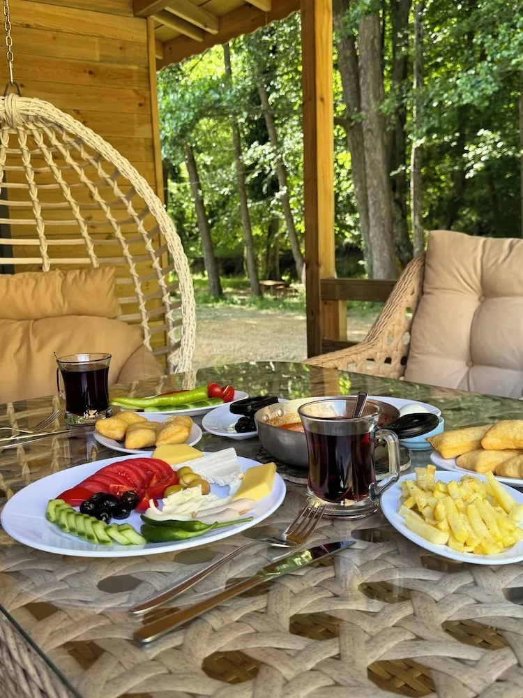Bungalov, Veranda, Nehir Manzaralı