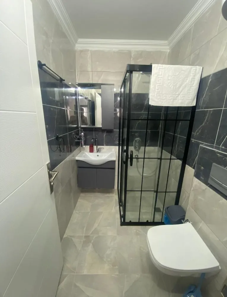 Economy Apart Daire, Mutfak, Bodrum