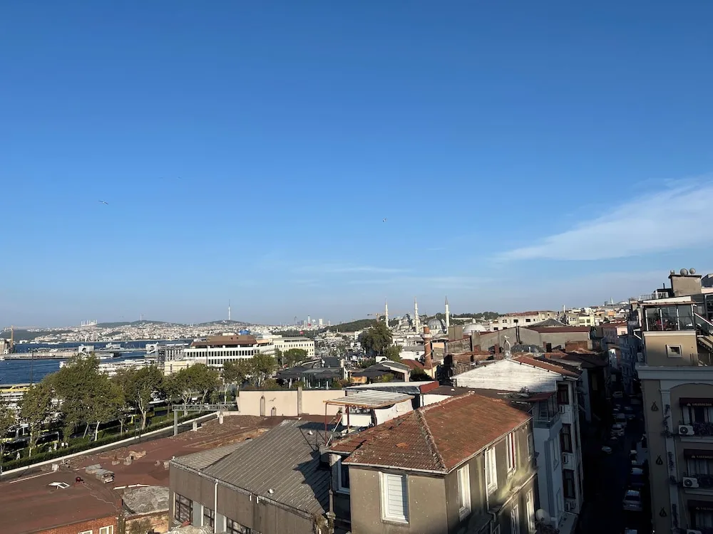 Panoramic Tek Büyük Yataklı Oda, Balkon, Deniz Manzaralı