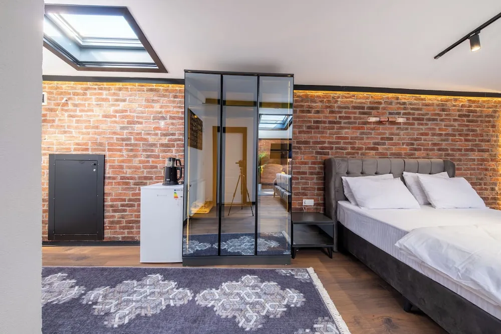 Romantic Stüdyo Süit, 1 Büyük (Queen) Boy Yatak ve Çekyat, Sıcak Su Küveti, Executive Katı