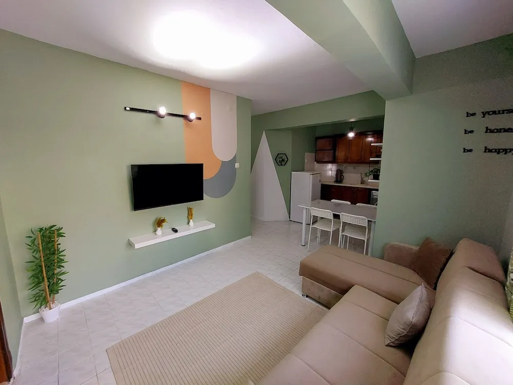 Standard Apart Daire, 1 Yatak Odası, Balkon, Bahçe Manzaralı