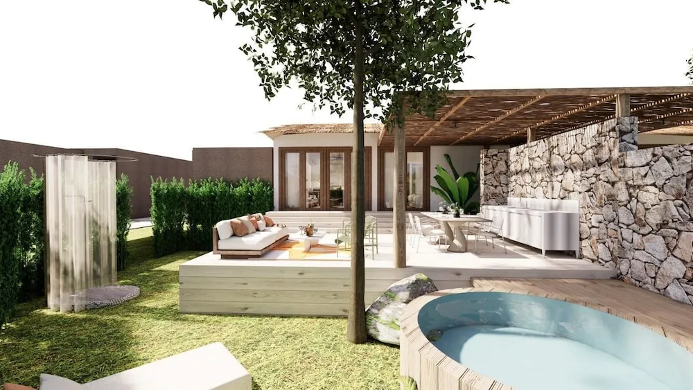 Premium Süit, 2 Yatak Odası, Kişiye Özel Havuzlu, Deniz Manzaralı