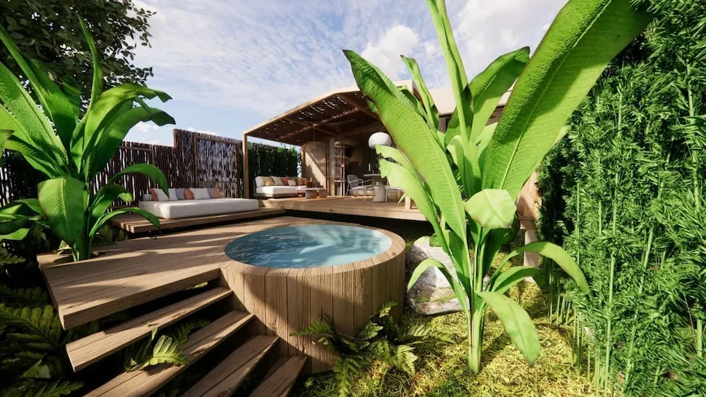 Luxury Çadır, Kişiye Özel Havuzlu, Bahçe Manzaralı