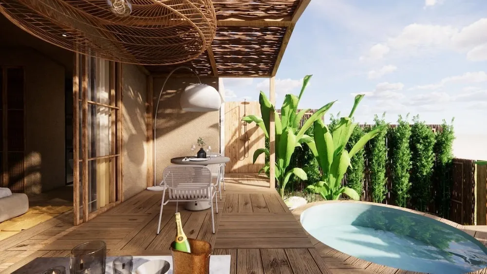 Luxury Çadır, Kişiye Özel Havuzlu, Bahçe Manzaralı
