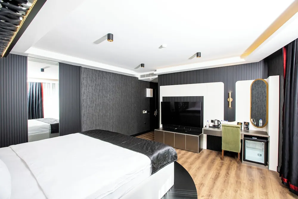Premium Tek Büyük Yataklı Oda, 1 En Büyük (King) Boy Yatak, Sigara İçilmez, Şehir Manzaralı