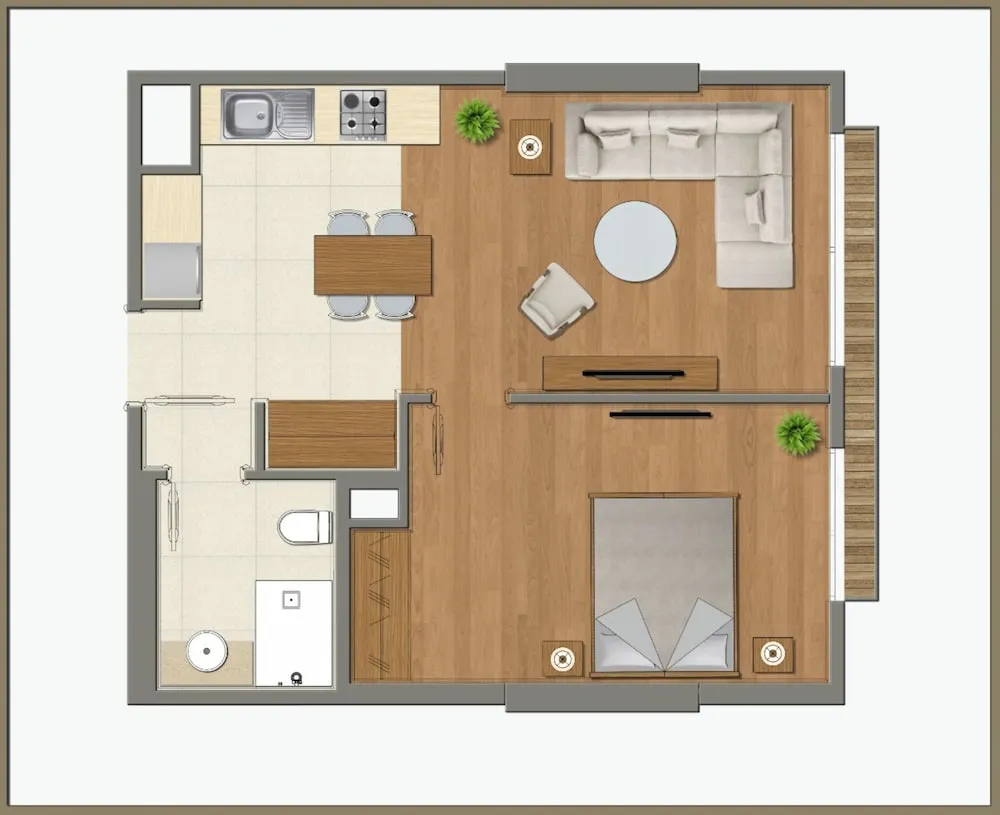 Classic Apart Daire, 1 Yatak Odası