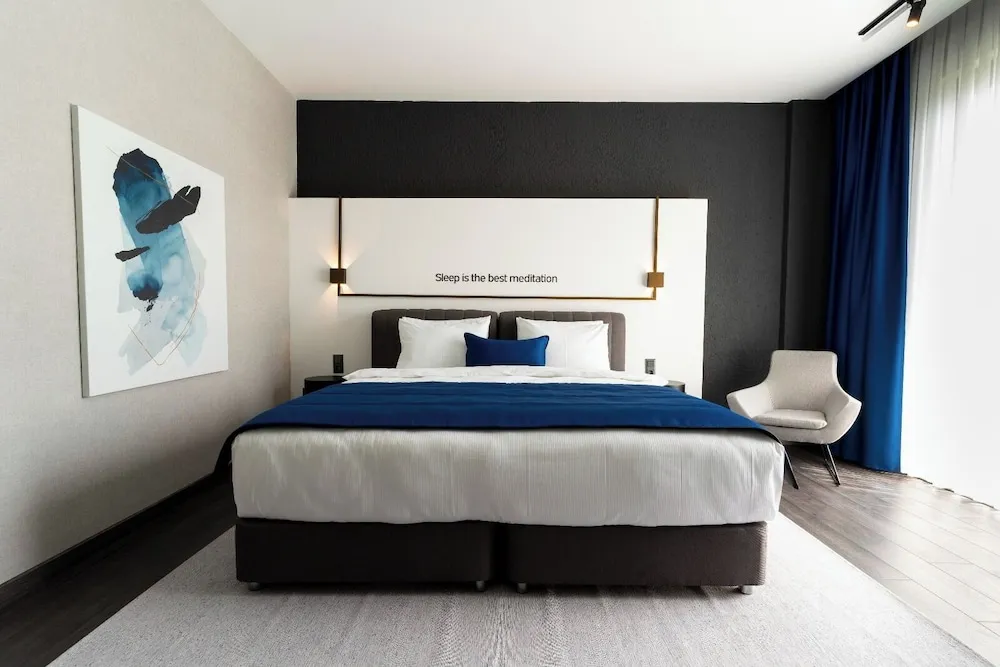Luxury Tek Büyük veya İki Ayrı Yataklı Oda, Balkon, Şehir Manzaralı
